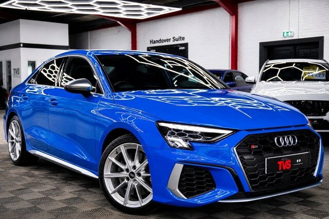 Audi S3 2.0 Tfsi Saloon S Tronic Quattro Euro 6 Blue