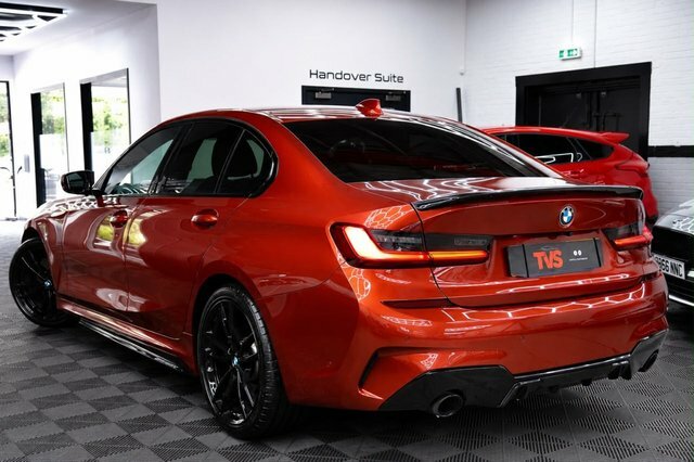 BMW 3 Series 2.0 320D Mht M Sport Saloon Hybrid MM70ZSV Orange #4
