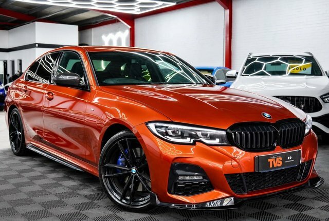 BMW 3 Series 2.0 320D Mht M Sport Saloon Hybrid MM70ZSV Orange