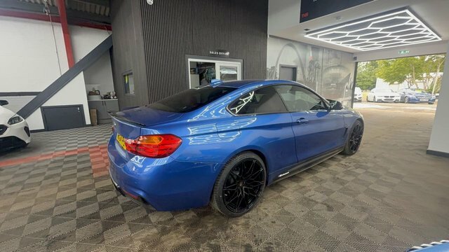 BMW 4 Series Gran Coupe 2.0 420D M Sport Coupe Xdrive Euro Blue #2