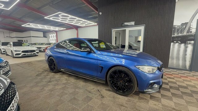 BMW 4 Series Gran Coupe 2.0 420D M Sport Coupe Xdrive Euro Blue
