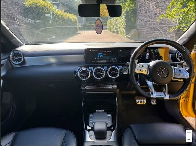 Mercedes-Benz CLA Class 2.0 Cla35 Amg Premium Coupe 7G-dct 4M Yellow #6