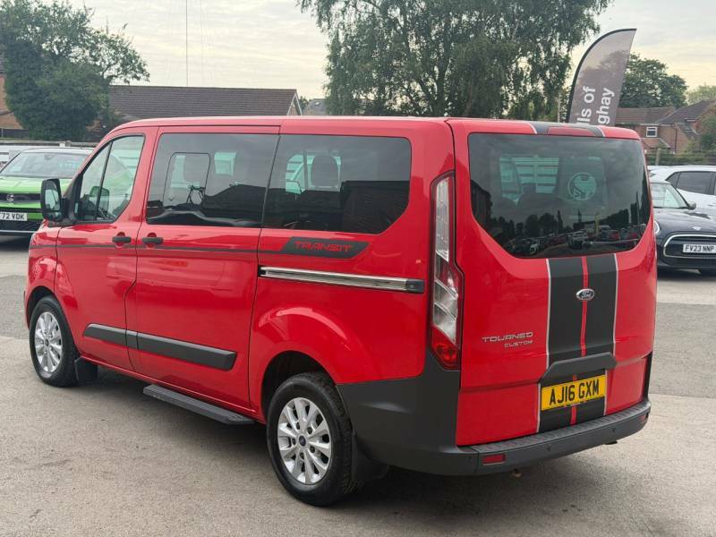 Ford Tourneo Custom 2.0 Tdci 105Ps Low Roof 9 Seater Zetec Red #3