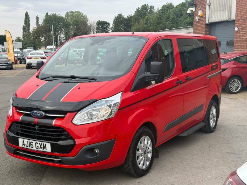 Ford Tourneo Custom 2.0 Tdci 105Ps Low Roof 9 Seater Zetec Red #4