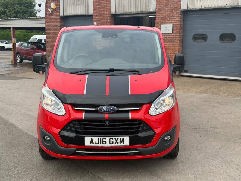 Ford Tourneo Custom 2.0 Tdci 105Ps Low Roof 9 Seater Zetec Red #2