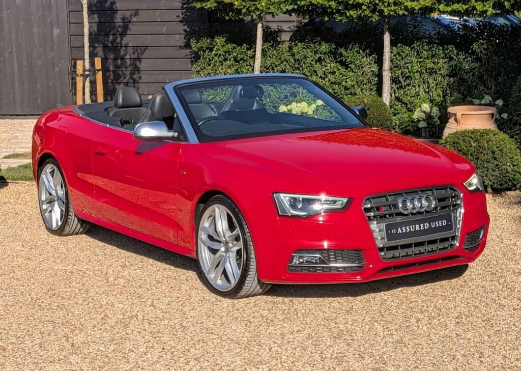 Audi S5 3.0 Tfsi V6 Cabriolet S Tronic Quattro Euro 5 Red #3