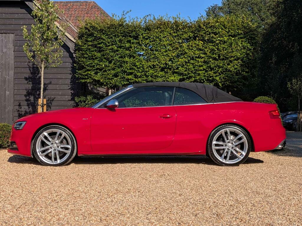 Audi S5 3.0 Tfsi V6 Cabriolet S Tronic Quattro Euro 5 Red #5