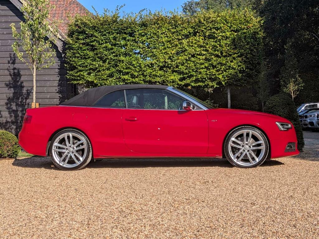 Audi S5 3.0 Tfsi V6 Cabriolet S Tronic Quattro Euro 5 Red #4
