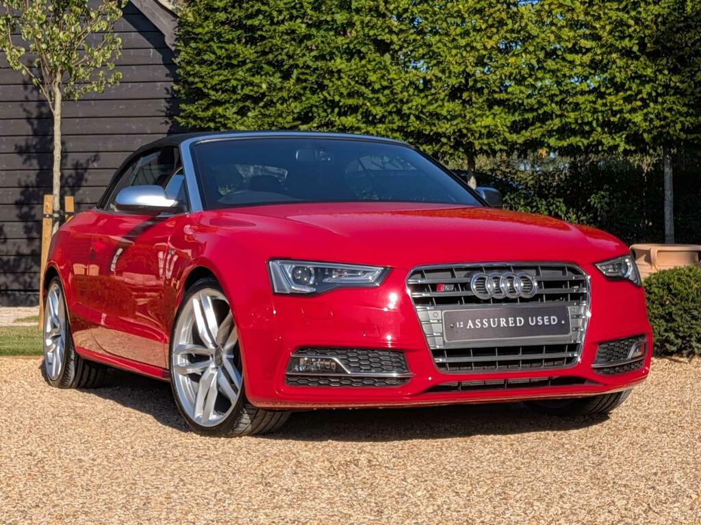 Audi S5 3.0 Tfsi V6 Cabriolet S Tronic Quattro Euro 5 Red