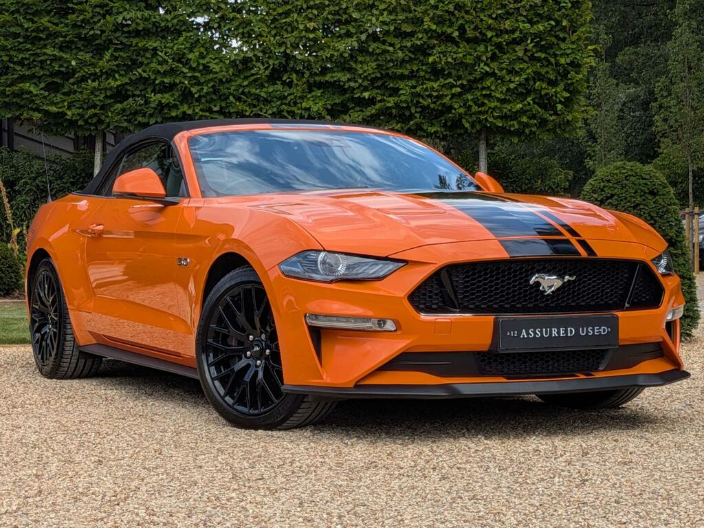 Ford Mustang 5.0 V8 Gt Selshift Euro 6 Orange