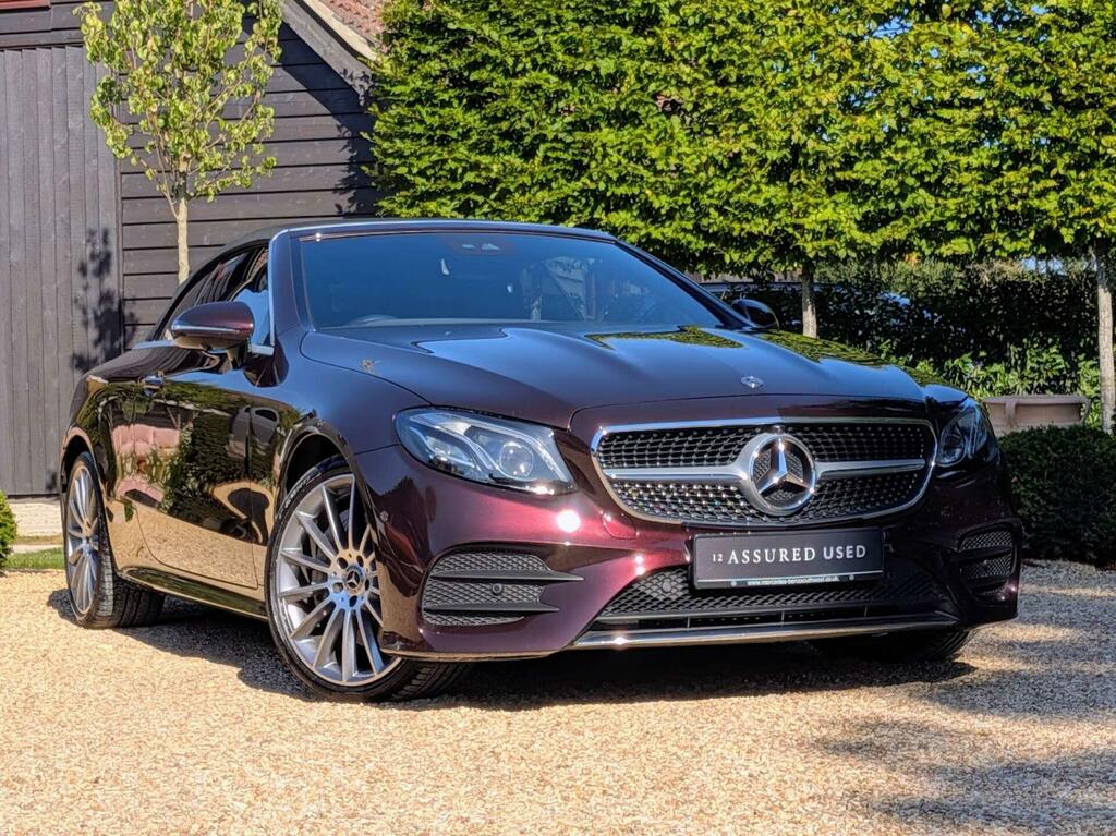 Mercedes-Benz E Class Amg Line Red
