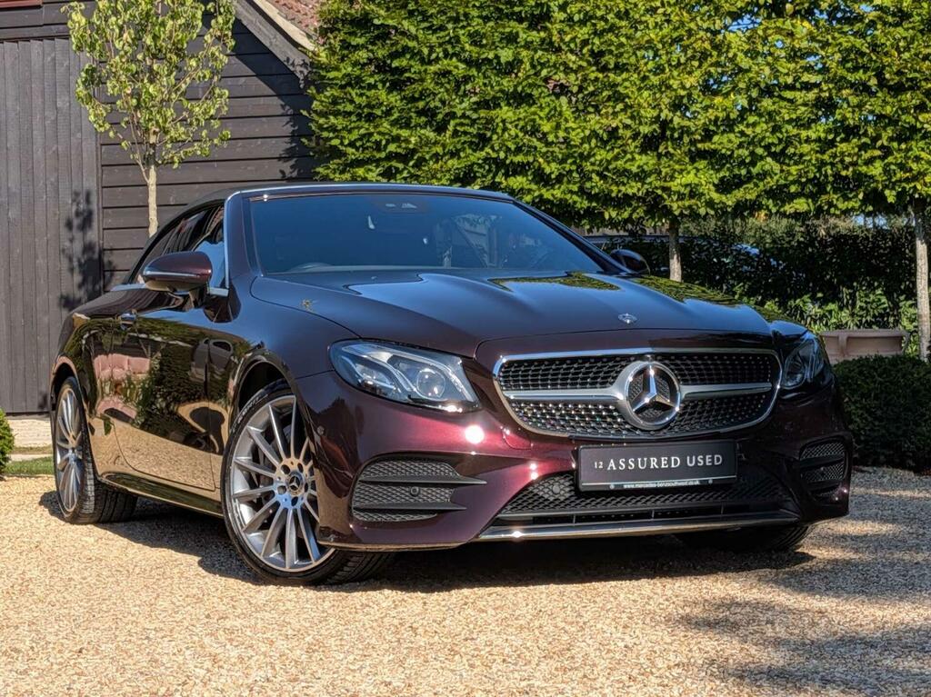 Mercedes-Benz E Class Amg Line Red #4