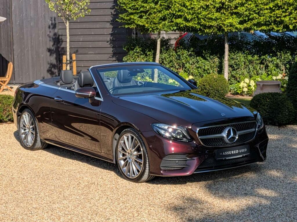 Mercedes-Benz E Class Amg Line Red #3
