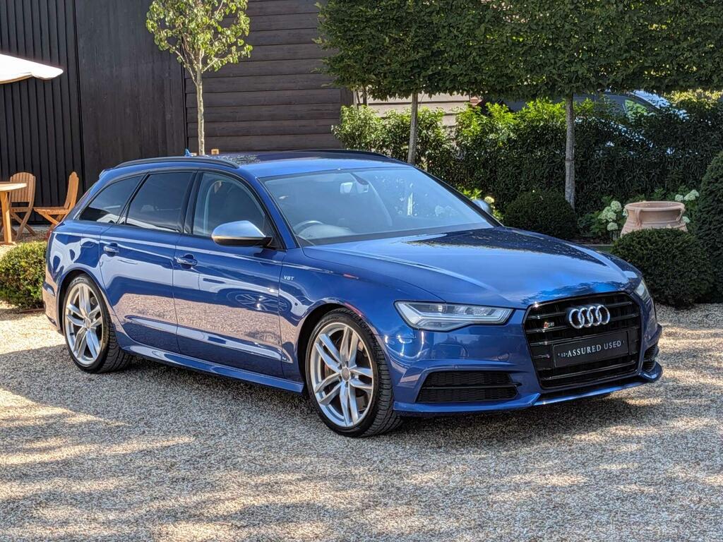 Audi S6 Avant Black Edition Blue #3