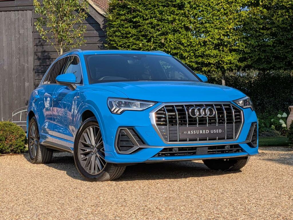Audi Q3 S Line Blue