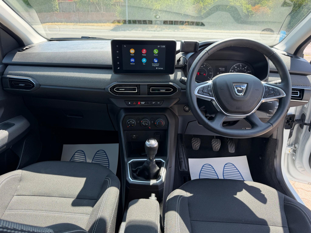 Dacia Sandero Hatchback White #3