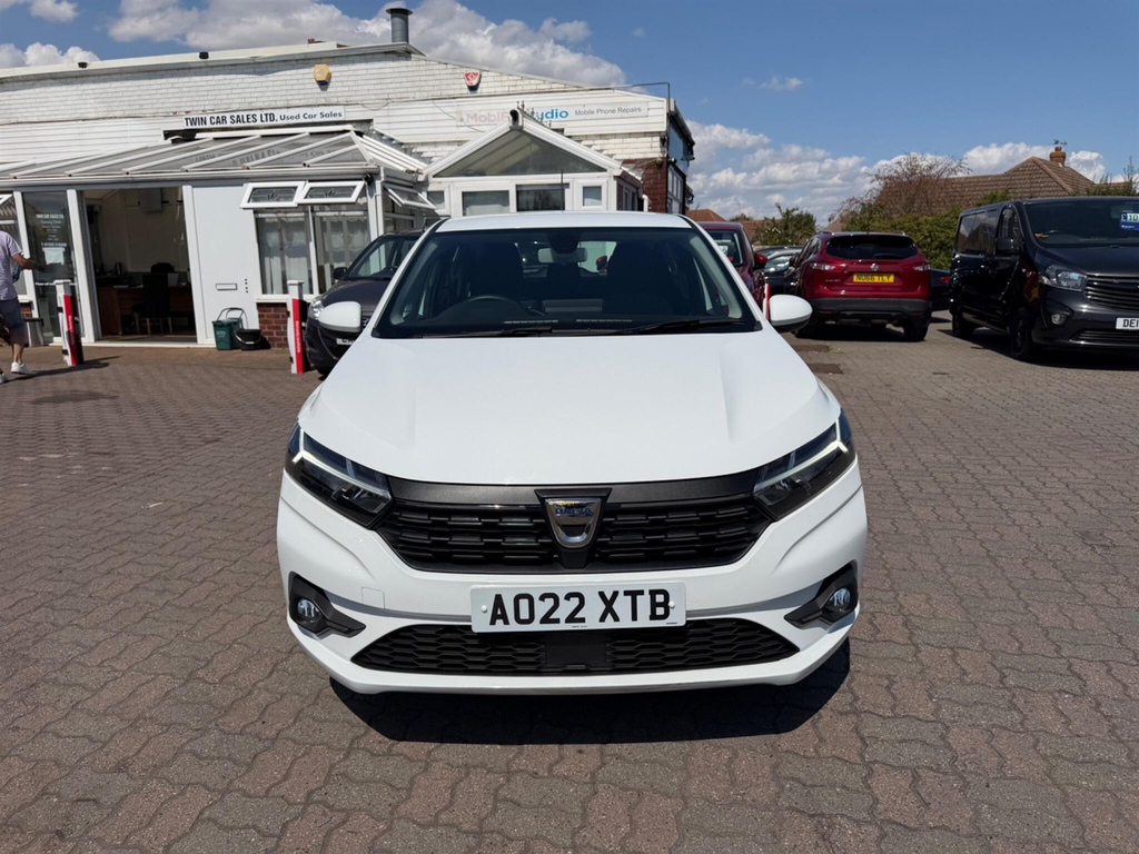 Dacia Sandero Hatchback White #2