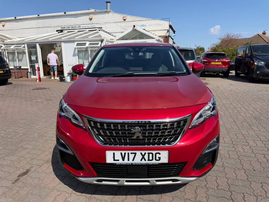 Peugeot 3008 Bluehdi Ss Allure Red #2