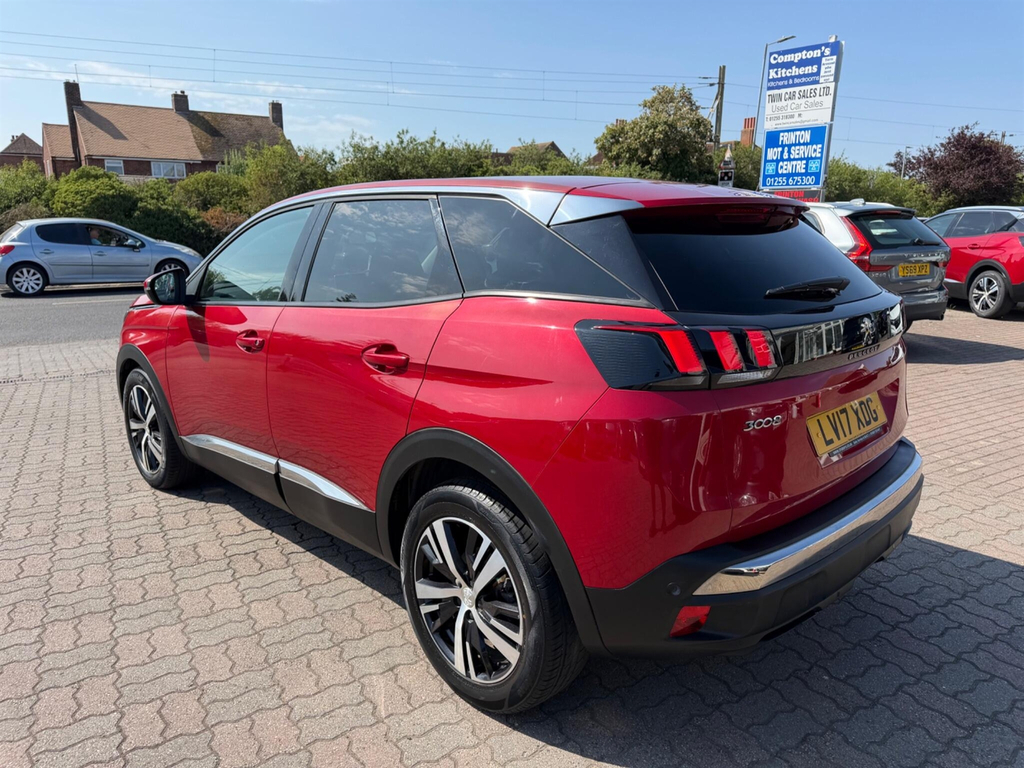 Peugeot 3008 Bluehdi Ss Allure Red #6