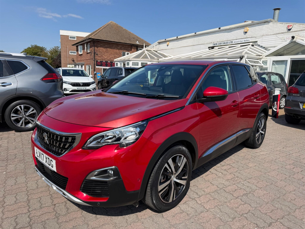 Peugeot 3008 Bluehdi Ss Allure Red #4