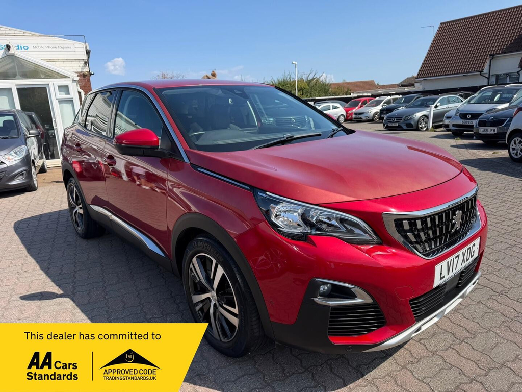 Peugeot 3008 Bluehdi Ss Allure Red