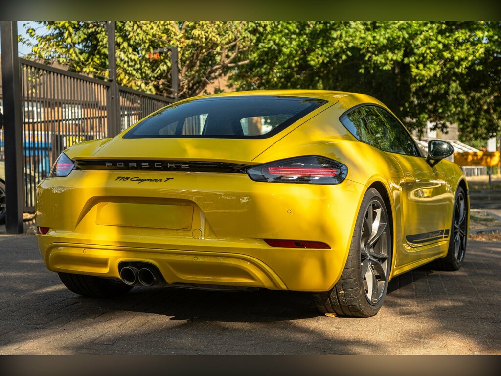 Porsche 718 Cayman 2.0T Coupe Gpf Pdk Euro 6 Ss 300 Ps Yellow #6