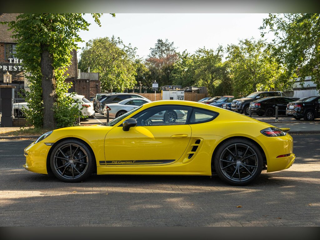Porsche 718 Cayman 2.0T Coupe Gpf Pdk Euro 6 Ss 300 Ps Yellow #4