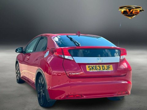 Honda Civic 1.8 Civic I-vtec Red #4