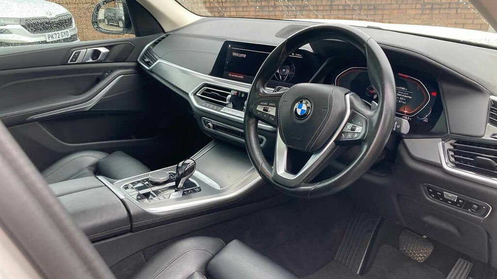 BMW X5 Xdrive30d Xline White #4