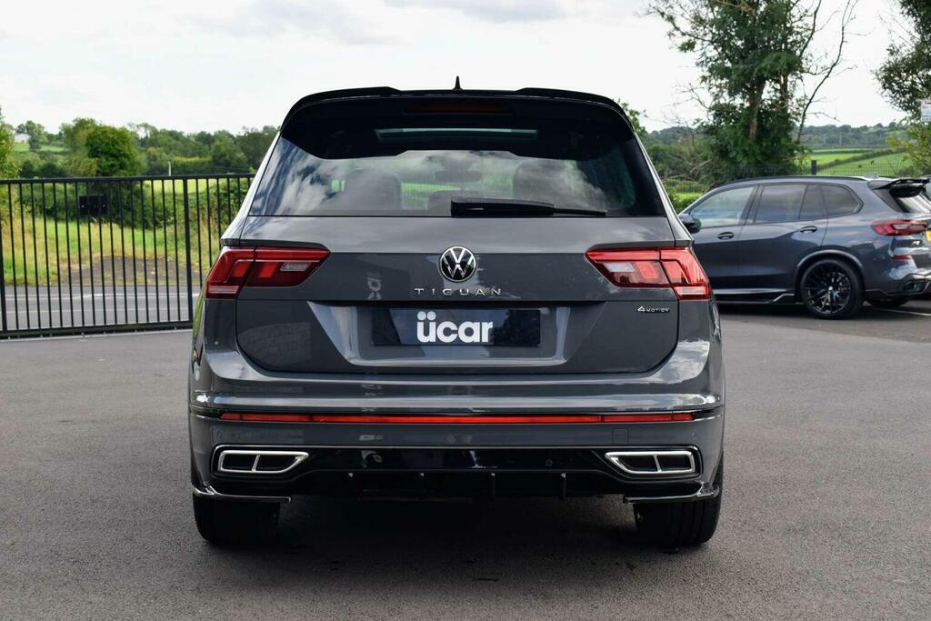 Volkswagen Tiguan 2.0 Tdi R-line Dsg 4Motion Euro 6 Ss Grey #6