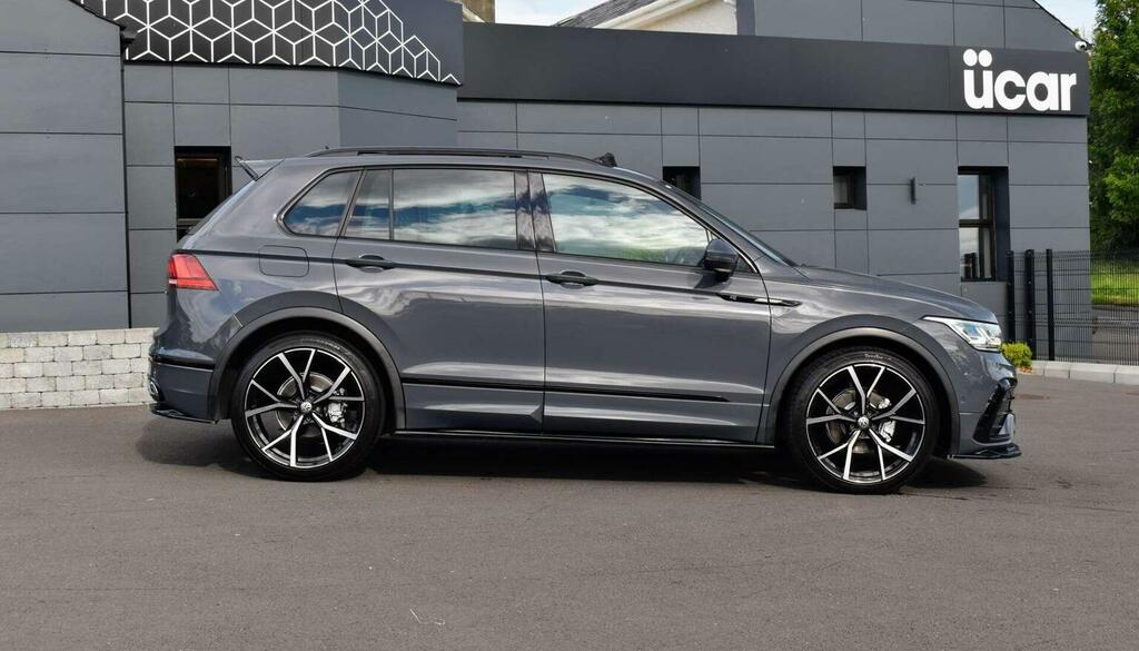 Volkswagen Tiguan 2.0 Tdi R-line Dsg 4Motion Euro 6 Ss Grey #4