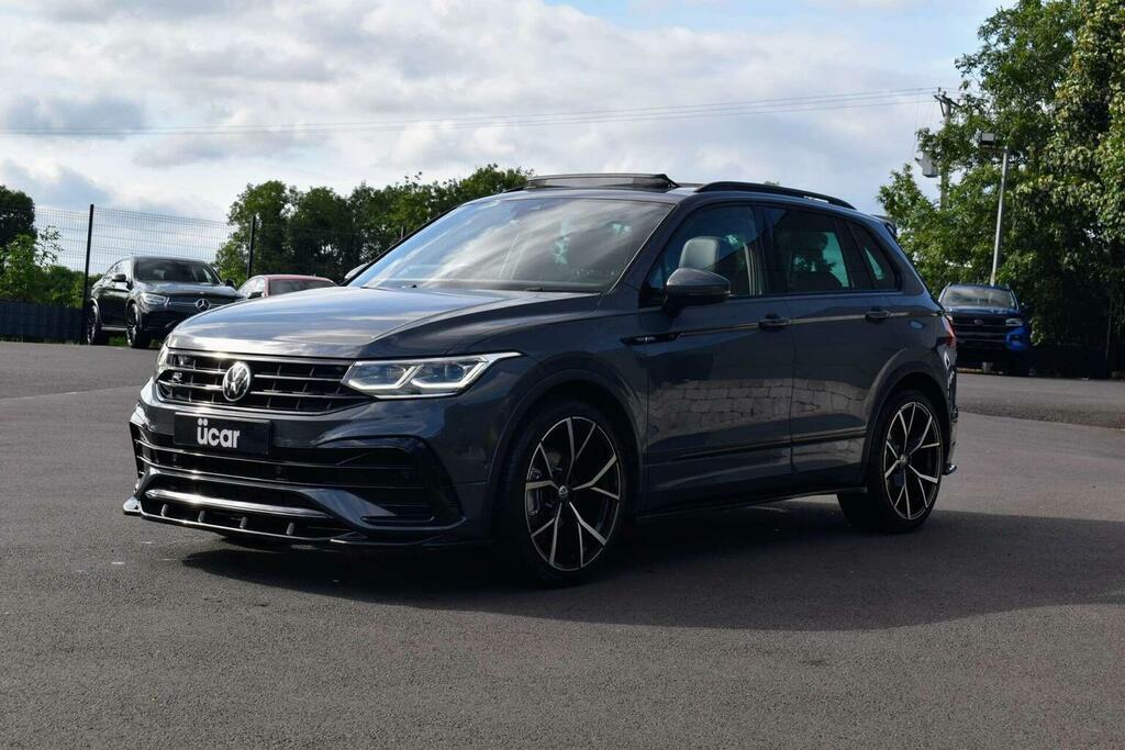 Volkswagen Tiguan 2.0 Tdi R-line Dsg 4Motion Euro 6 Ss Grey #3