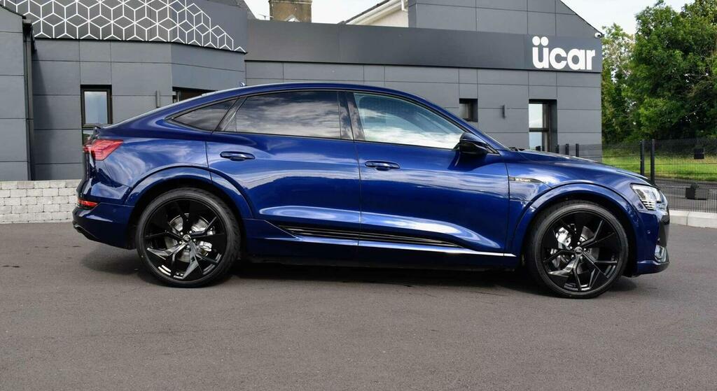 Audi E-tron Suv 55 S Line Sportback Quattro 95Kwh 11 Blue #4