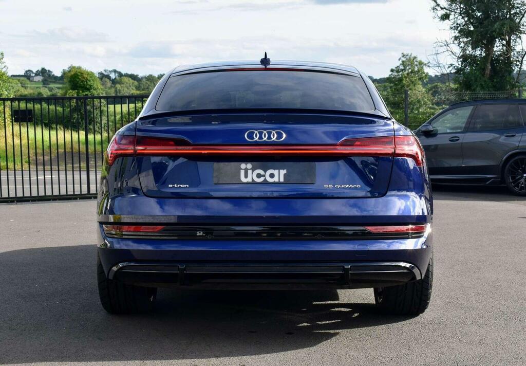 Audi E-tron Suv 55 S Line Sportback Quattro 95Kwh 11 Blue #6