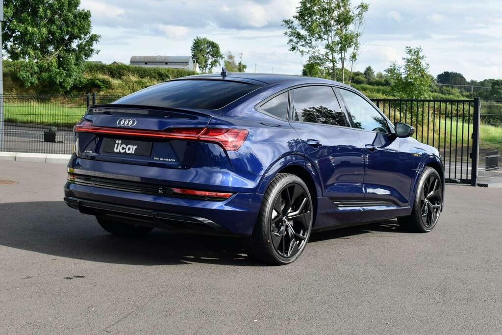 Audi E-tron Suv 55 S Line Sportback Quattro 95Kwh 11 Blue #5