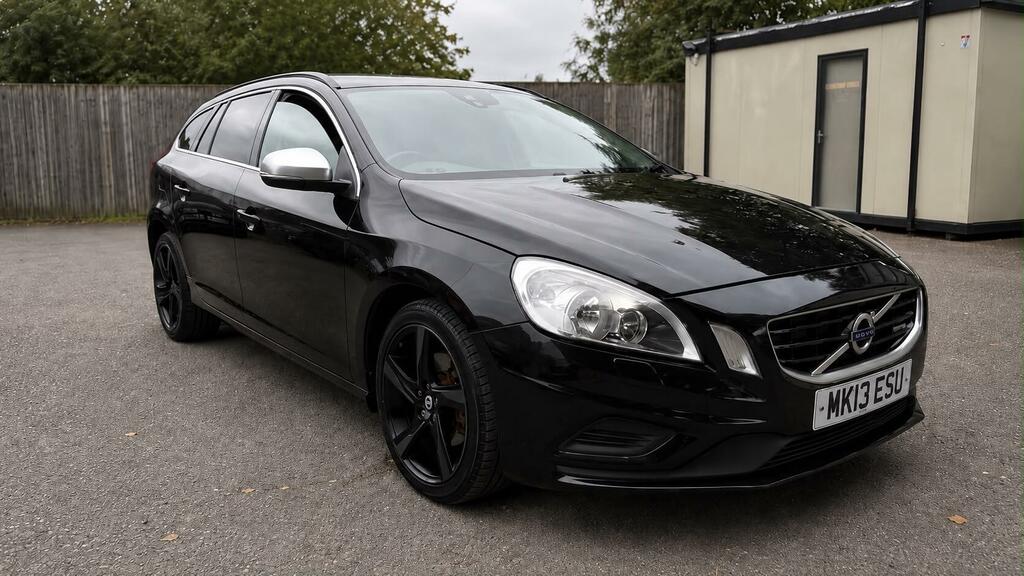 Volvo V60 1.6D Drive R-design Euro 5 Black #4