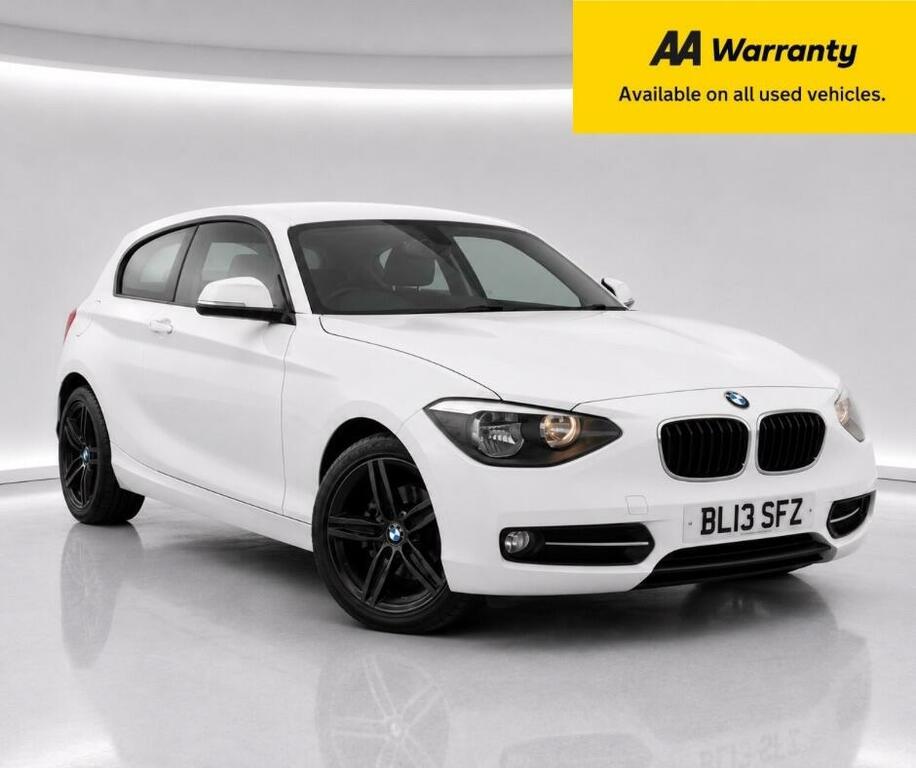 BMW 1 Series Sport White