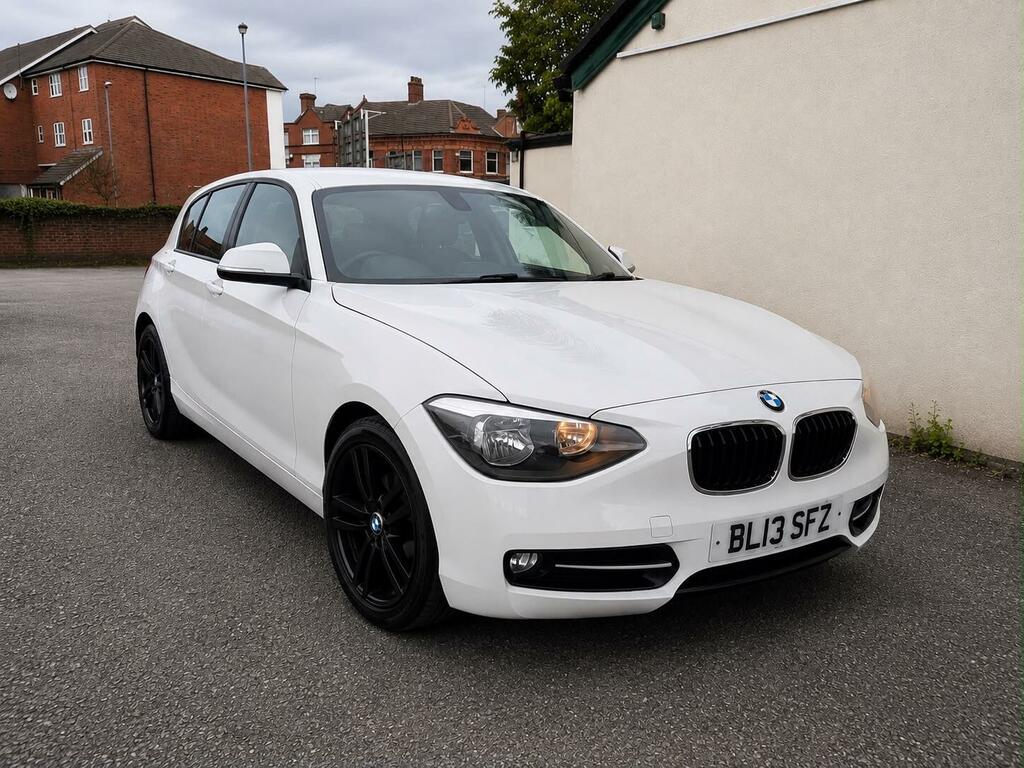 BMW 1 Series Sport White #4