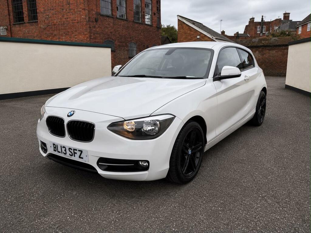 BMW 1 Series Sport White #6