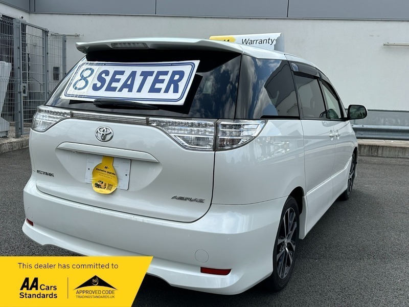 Toyota Estima Previa 8 Seater White #2