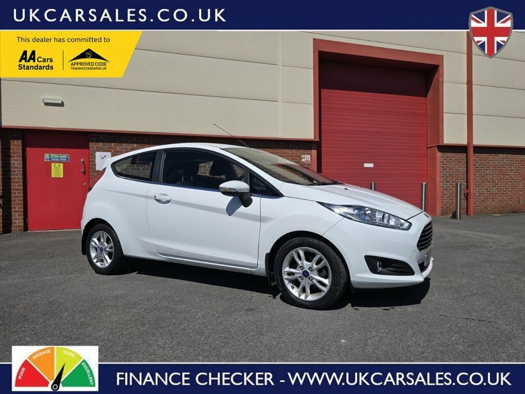 Ford Fiesta 1L Zetec White