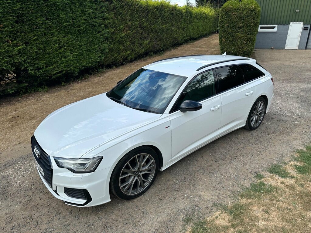 Audi A6 Avant 2.0 Tdi 40 Black Edition S Tronic Euro 6 Ss White #4