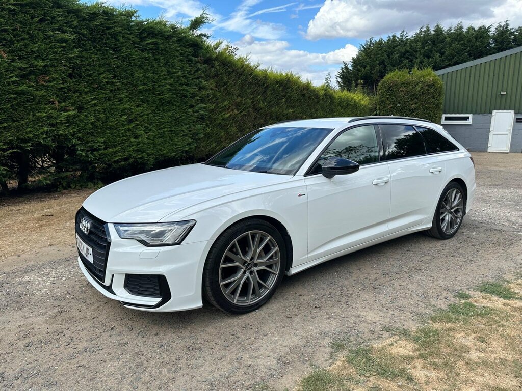Audi A6 Avant 2.0 Tdi 40 Black Edition S Tronic Euro 6 Ss White