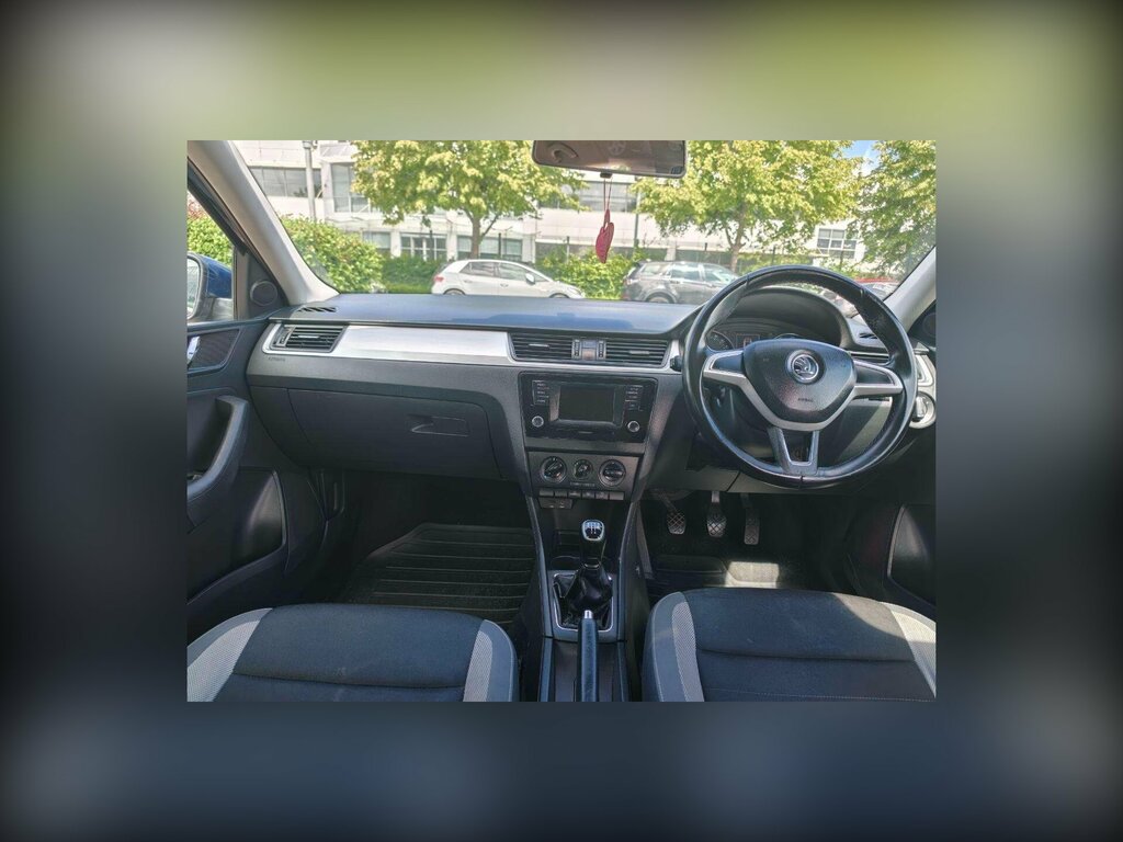 Skoda Rapid 1.6 Tdi Se Euro 6 Ss Blue #3