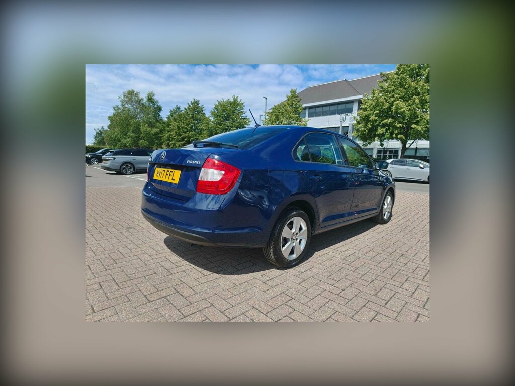 Skoda Rapid 1.6 Tdi Se Euro 6 Ss Blue #2