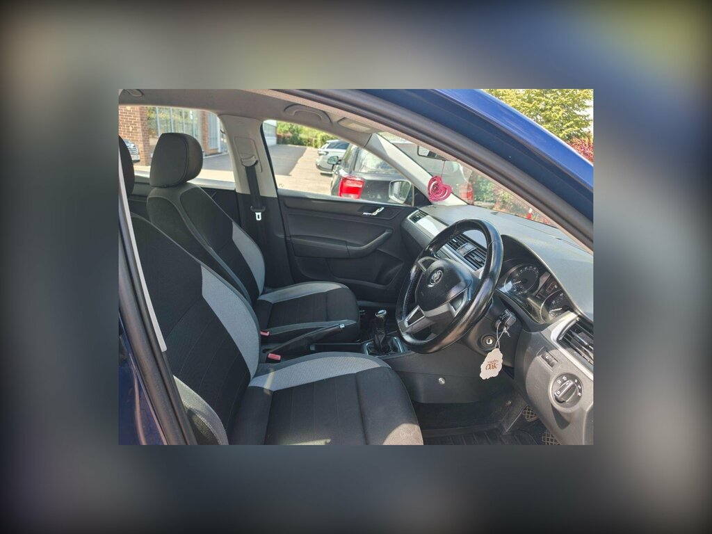 Skoda Rapid 1.6 Tdi Se Euro 6 Ss Blue #4