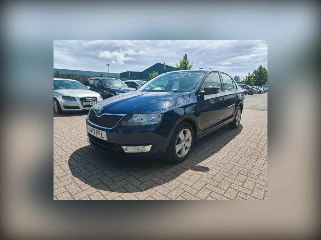 Skoda Rapid 1.6 Tdi Se Euro 6 Ss Blue