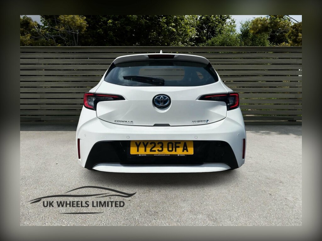 Toyota Corolla 1.8 Vvt-h Icon Cvt Euro 6 Ss YY23OFA White #3