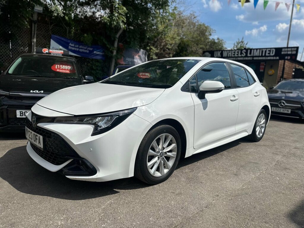 Toyota Corolla 1.8 Vvt-h Icon Cvt Euro 6 Ss YY23OFA White #4