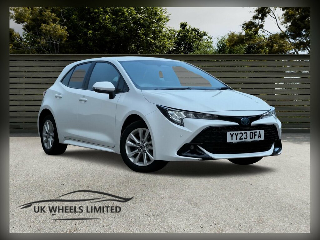 Toyota Corolla 1.8 Vvt-h Icon Cvt Euro 6 Ss YY23OFA White